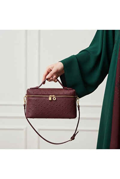 Flamour Stylish Leather Bag with Accessories