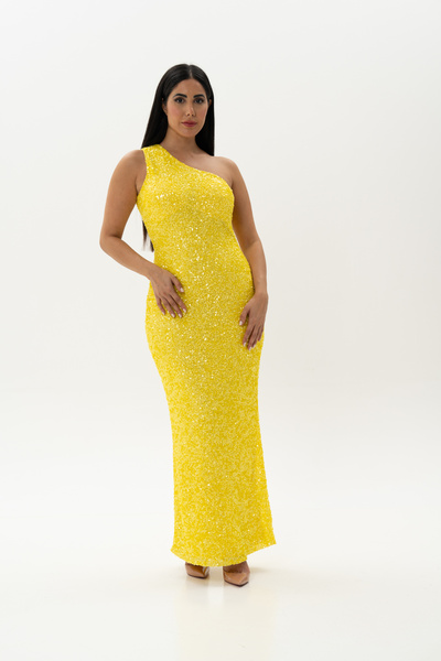 Borncelebs Yellow Gown