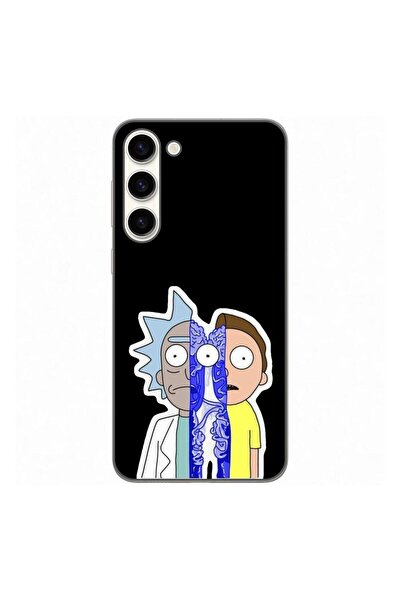 OEM Θήκη συμβατή με Samsung Galaxy S23 Plus από σιλικόνη gel TPU, σχέδιο Rick...
