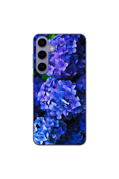 OEM Husa compatibila cu Samsung Galaxy S24 Plus Silicon Gel Tpu Model Hortensii