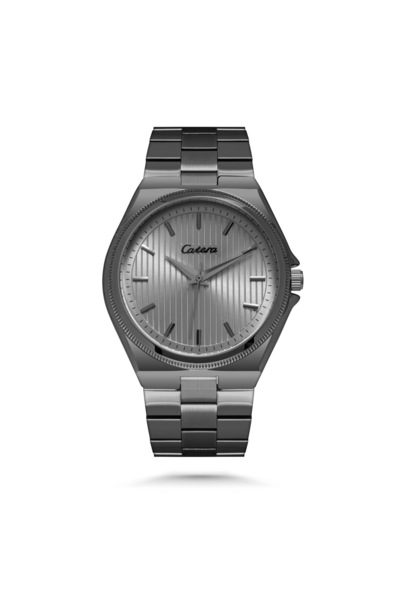 catera Catera Silver Color White Dial Men's Watch