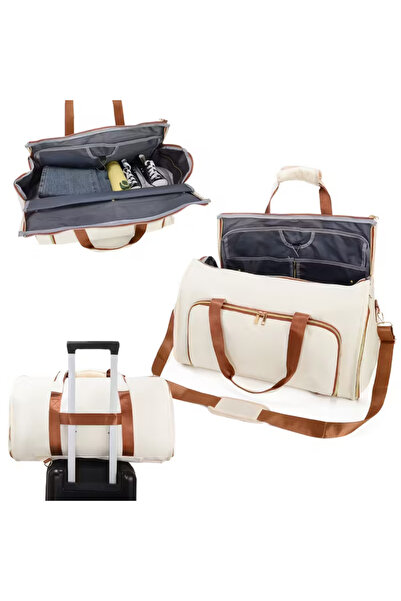 Generic 3-in-1 Travel Duffel Bag with Garment Compartment | Waterproof Weeken...