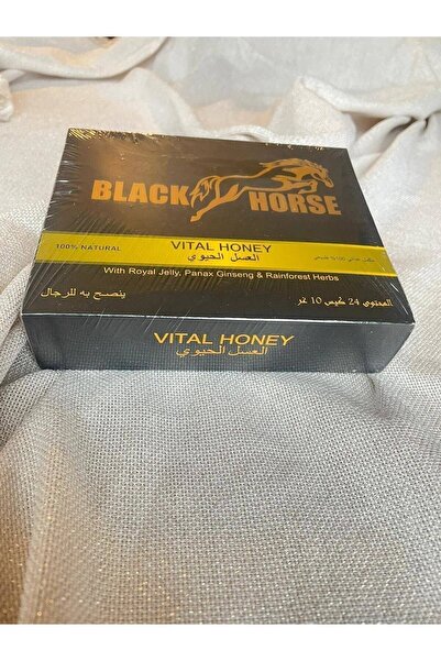 BLACK HORSE Ballı Bitkisel Vital Karışım 10x24 Adet
