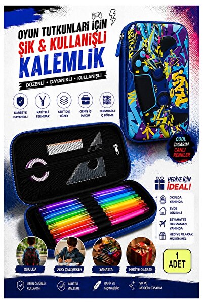 Artlantis Držač za olovke sa reljefnim pretincem za igračku konzolu 1 komad P...