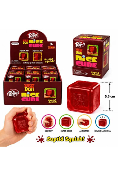 Needoh Cub Roșu Frumos 5.5 CM Jucărie Antistres – Cub Squishy En-gros