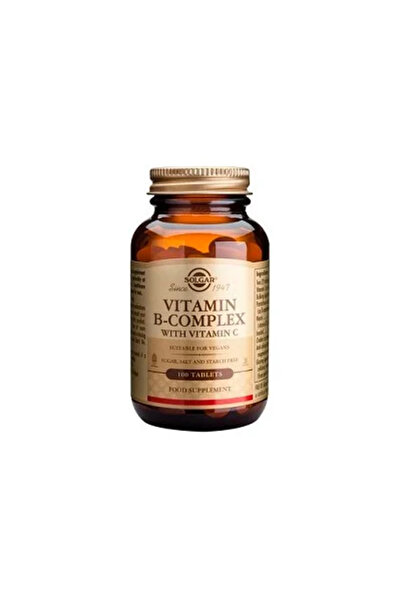 Solgar Vitamin B complex with Vitamin C , 100tabs