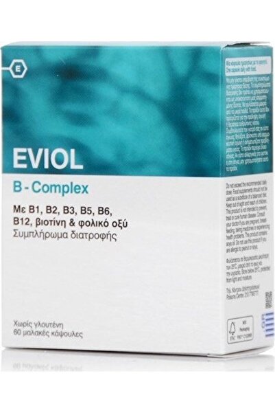 EVIOL B-Complex 60 Μαλακές Κάψουλες