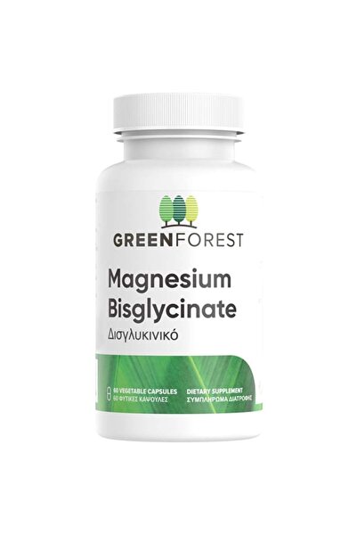 NATURAL VITAMINS Green Forest Magnesium Bisglycinate, 60vcaps