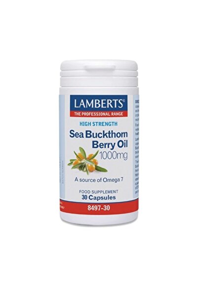 Lamberts Sea Buckthorn Berry Oil 1000mg Συμπλήρωμα από Ιπποφαές, 30caps