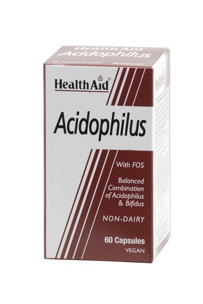 Health Aid Balanced Acidophilus 100 million, Για την Υγιή Λειτουργία του Εντέ...
