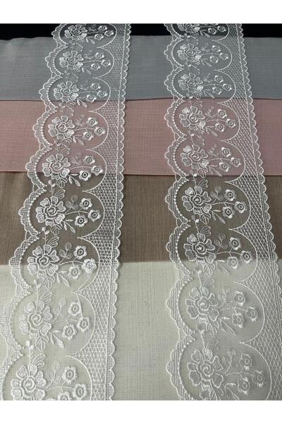 Buti 9 Meters of Embroidered Lace for Dowry, Sewing and Decoration, Edge Lace...