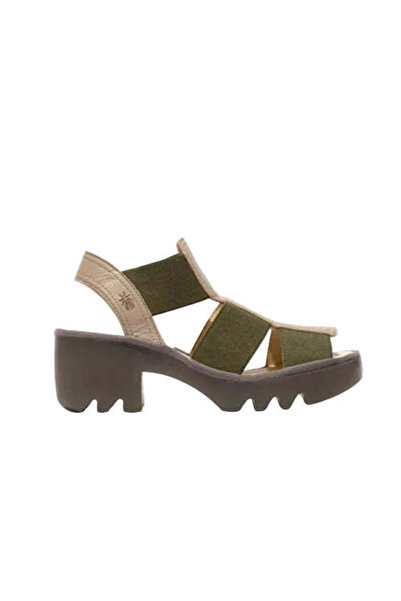 Fly London Άνετο Σανδάλι Teev P501615000 Μπεζ - Χακί