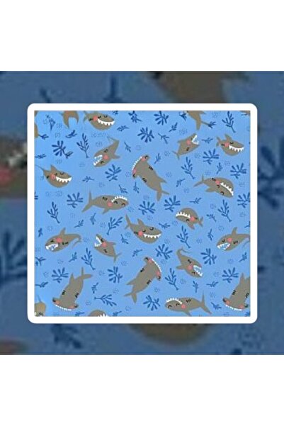 Oxygen Διακοσμητικό μαξιλάριοθηκη Baby Shark Διαστάσεις 45*45 ύφασμα με υφή κ...