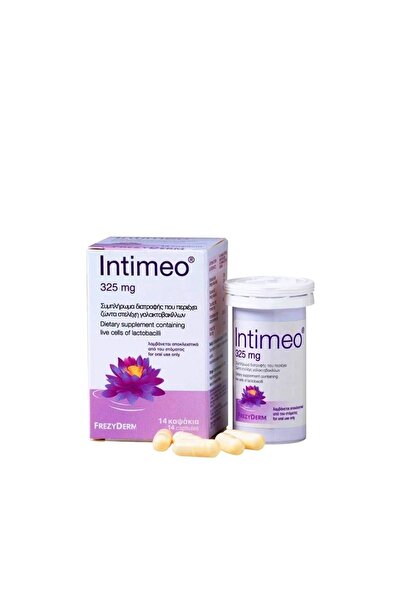 Frezyderm Intimeo 325mg Συμπλήρωμα Διατροφής με Ζώντα Στελέχη Γαλακτοβακίλλων...