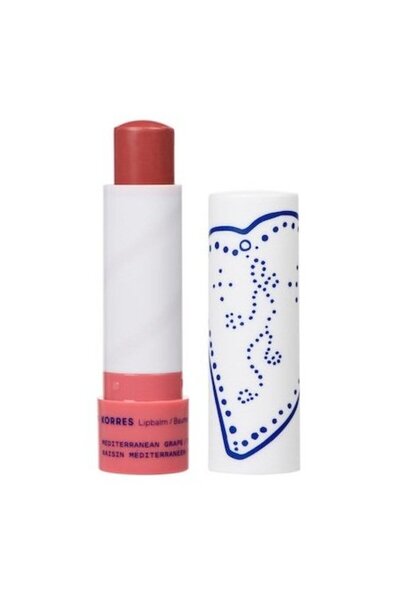 korres Ενυδατικό Lip Balm Χειλιών Σταφύλι Με Χρώμα 4.5gr