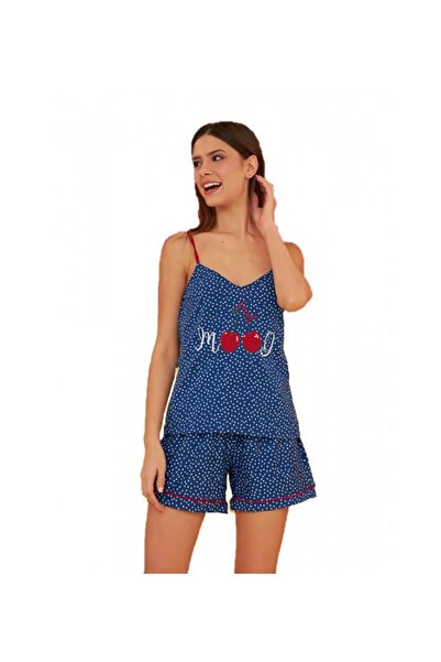 NBB LINGERIE ΚΑΛΟΚΑΙΡΙΝΕΣ ΓΥΝΑΙΚΕΙΕΣ ΠΙΤΖΑΜΕΣ ΜΠΛΕ 67806, Μέγεθος S