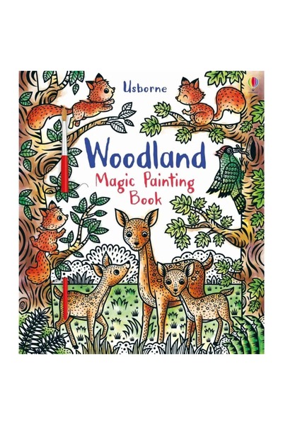 Usborne Carte de pictură cu apă - Woodland Magic Painting