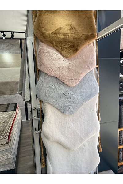 DECOSER HALI Panda Peluş Post Kahve Rengi
