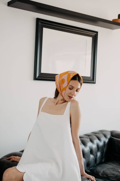 Mama in Love Pink Spritz Scarf