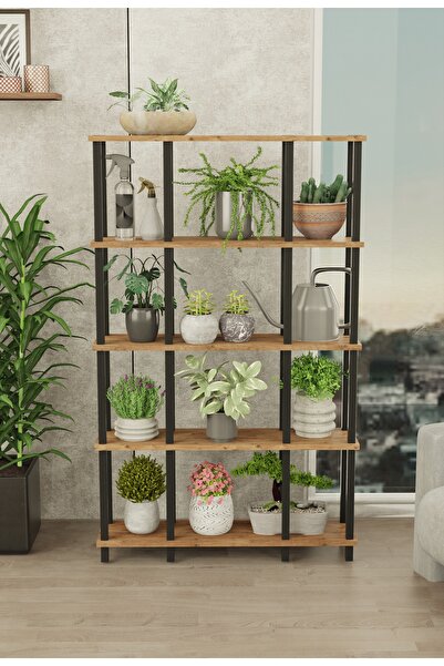 Remaks Lorena 5 Katlı Saksılık ve Çiçek Standı | Çok Raflı Balkon Bahçe Düzen...