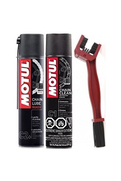 Motul Set de întreținere lanț, Motul, cu perie, 400ml