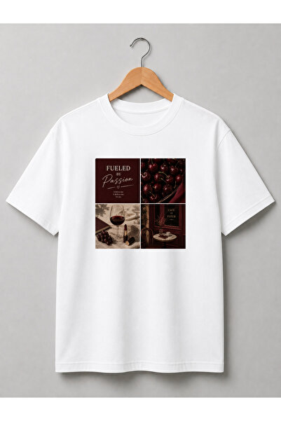 Grafftee Clothing تي شيرت قطني مطبوع للجنسين من TUNALYA بتصميم Estetik Trend ...
