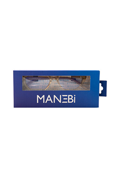 Manebi Mavi-Mor Işık Filtreli Gözlükler