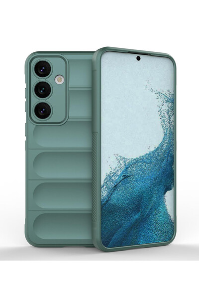 VERTEK Husă Silicon Wave Grip Antișoc, Protecție Camere, pentru Samsung Galax...