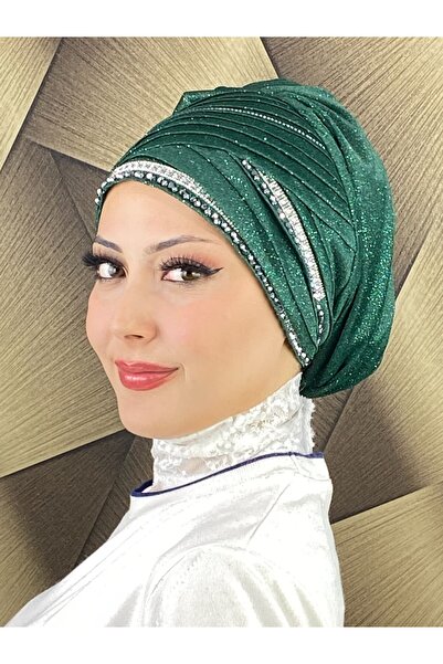 BUTİKAMBAR شال بون من حجر الكريستال لفساتين السهرة