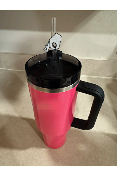 DU&ER Decorative Straw Ornament, Cup and Thermos Accessory