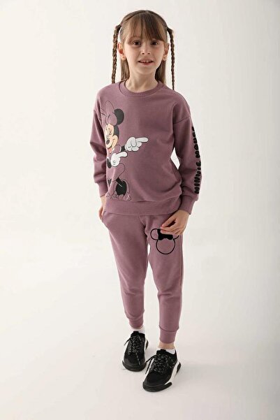Minnie Mouse D44811-G Girls' Tracksuit Set