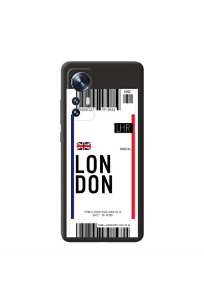 Other Xiaomi Mi 12 Pro London Arrival Black Colored Silicone TPU Θήκη