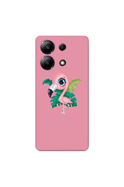 Other Xiaomi Redmi Note 13 4G Swan Pink Colored Silicone TPU Θήκη