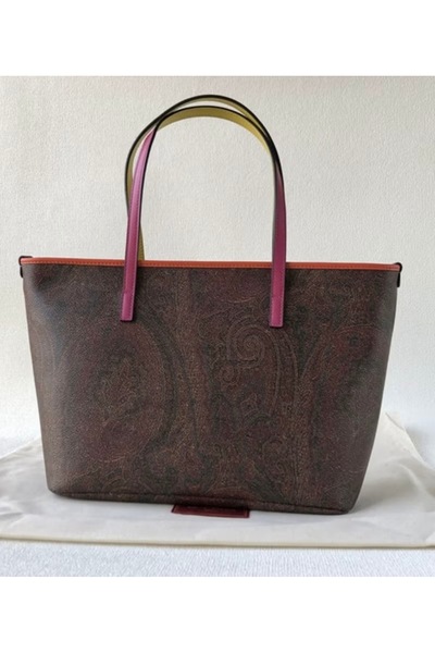 FA.accessories Women's Retro Print Large Capacity Shopping Bag/No Replacement...