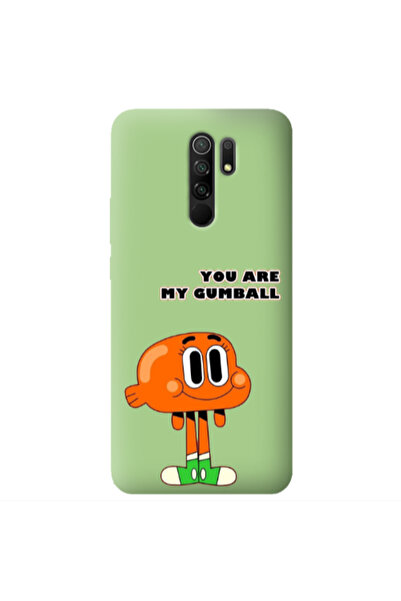 Other Xiaomi Redmi 9 You are my gumball Light Green Colored Silicone TPU Θήκη
