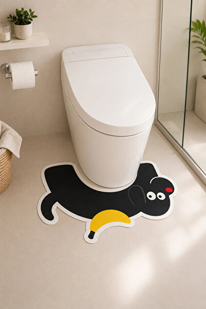 Valerine Life Toilet Mat Set Bathroom Rug Muzlu Koko Waterproof Non-Slip Wash...