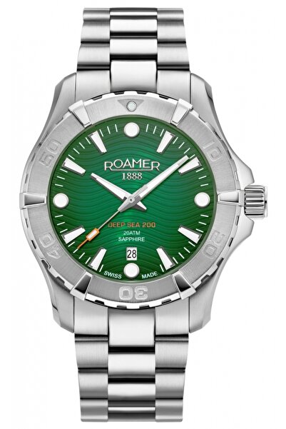 Roamer ceas bărbătesc 860833 41 75 71 — verde, sportiv, pentru scufundări