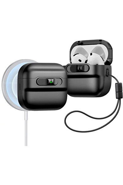 ESR Husa pentru Apple AirPods 4 - Pulse Magnetic HaloLock - Black