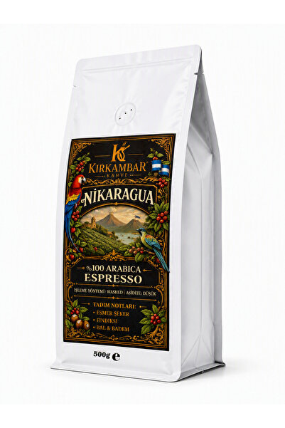 Nikaragua Espresso Çekirdek Kahve 500 gr %100 Arabica