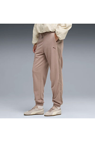 Puma HER Comfort High-Waist Pants Pembe Kadın Eşofman Altı