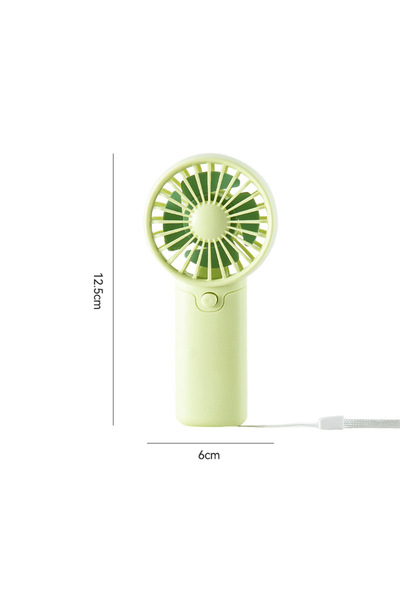 Choice1 green(no battery) MEET SUN Portable Fan, Creative Compact Pocket Hand...