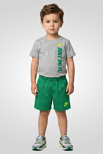 Nike Toddlers Boy 2 Pieces Graphic Print T-Shirt And Shorts Set, Multicolor