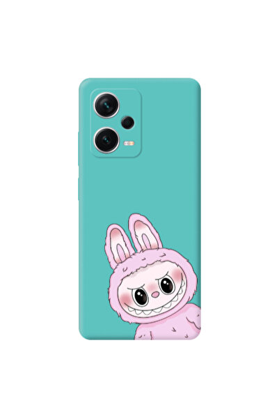Other Xiaomi Poco X5 Labubu 6 Turquoise Colored Silicone TPU Θήκη