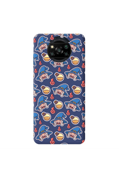 Other Xiaomi Poco X3 /X3 Pro Sweet Witch Dark blue Colored Silicone TPU Θήκη
