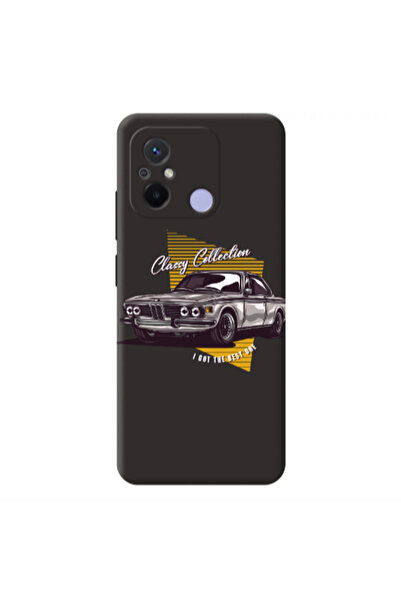 Other Xiaomi Redmi 12C Classy Collection Black Colored Silicone TPU Θήκη