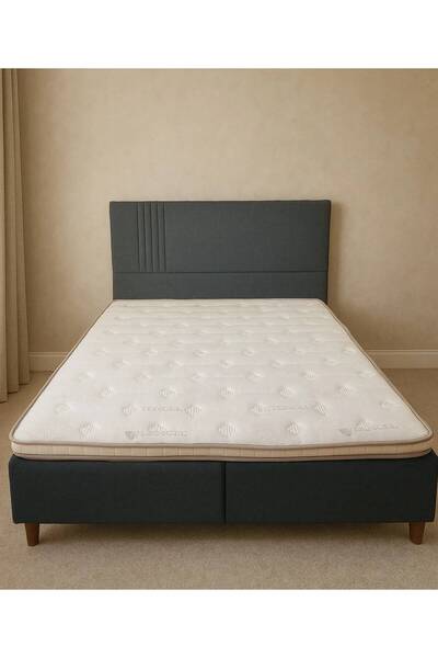 Homedora SleepGuard Premium Kapitone Yatak Pedi Lastikli Yatak Koruyucu Nefes...