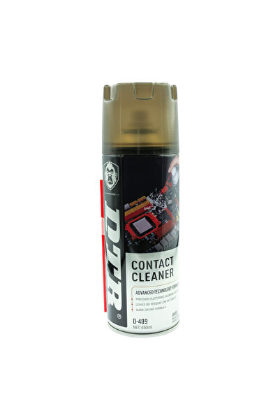 DTR D-409 Contact Cleaner Spray 450ml Electronic Parts Cleaning Aerosol Quick...