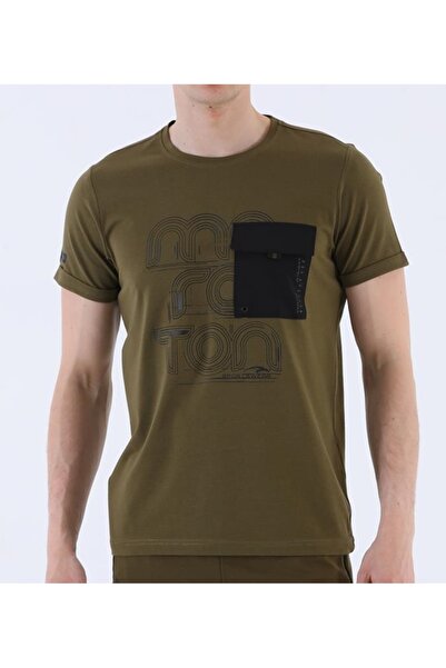 MARATON Ανδρικό T-shirt ELEMENTAL OLIVE-MMSS2221008TSH001