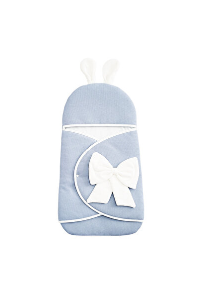 Jody Baby Round Baby Sleeping Bag Newborn Swaddle Blanket Quilted Bowknot Wra...