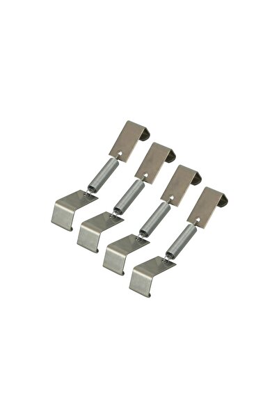Carpoint Set 4 cleme cu arc pentru suport numar provizoriu 1363014, fixare ra...